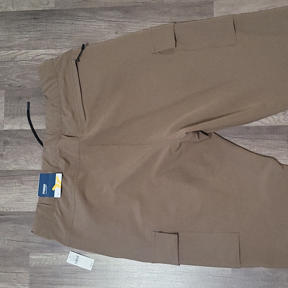 Mens Cargo joggers New size Large